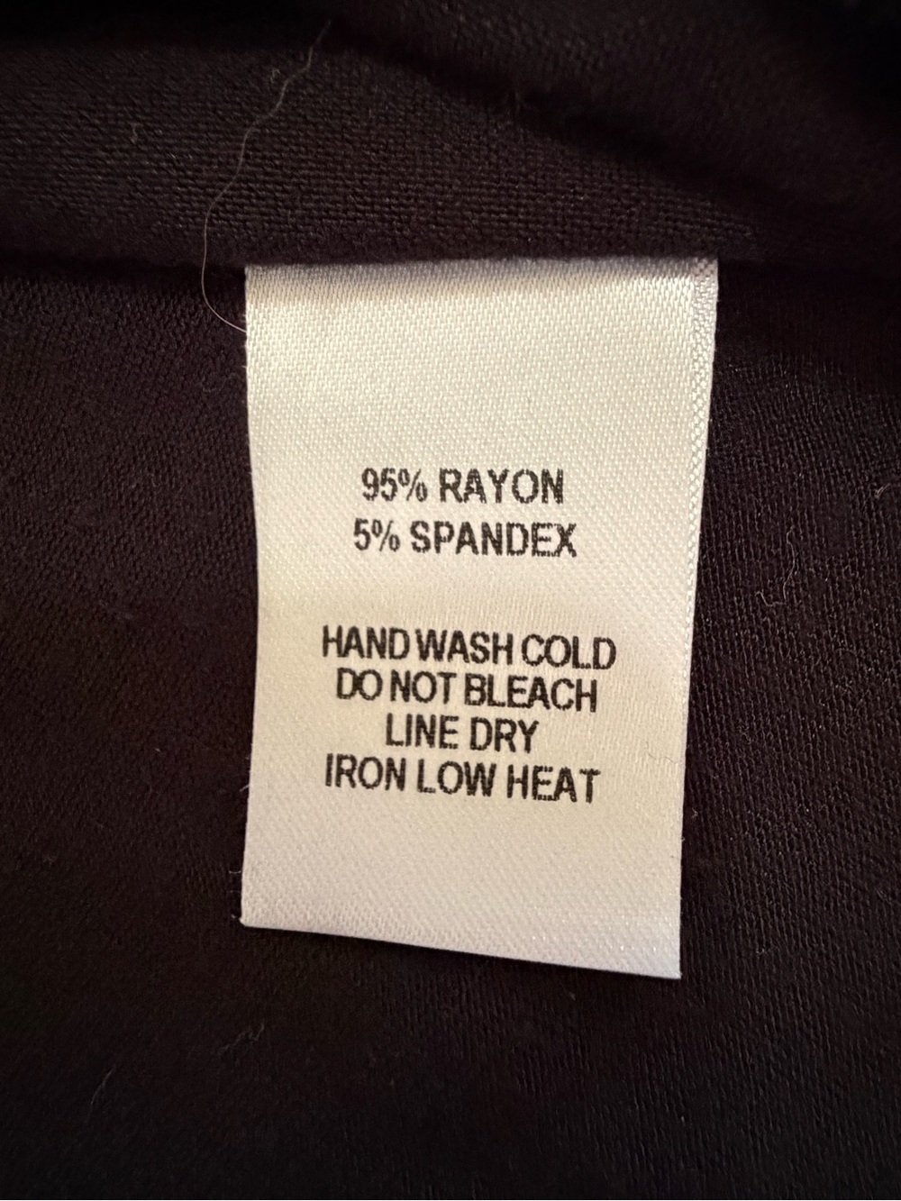 Lulus black basic top - Picture 5 of 5